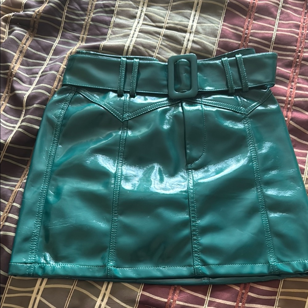 Forever 21 Green Pencil Mini Skirt Cocktail